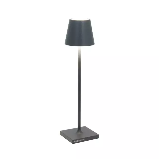 Zahradní lampička POLDINA antracit- 27,5 cm