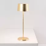 Zahradní lampička OLIVIA zlatá - 35 cm