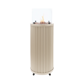 Plynové ohniště Cosipillar Tube písečně béžová