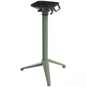 Zahradní stolová podnož LIVIA zelená pro desky max Ø80 cm nebo 80×80 cm